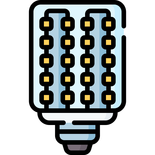 Replace light bulbs with LEDs