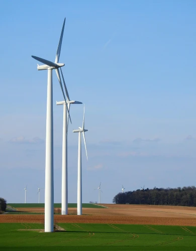 On-shore wind farm