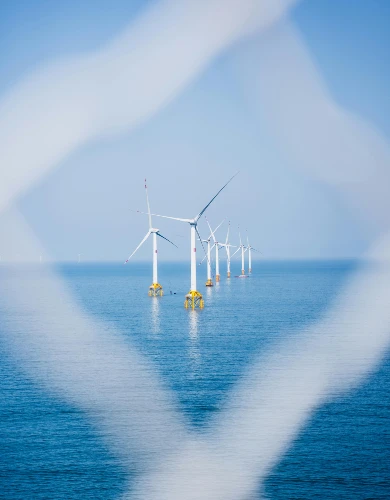 off-shore wind farm picture