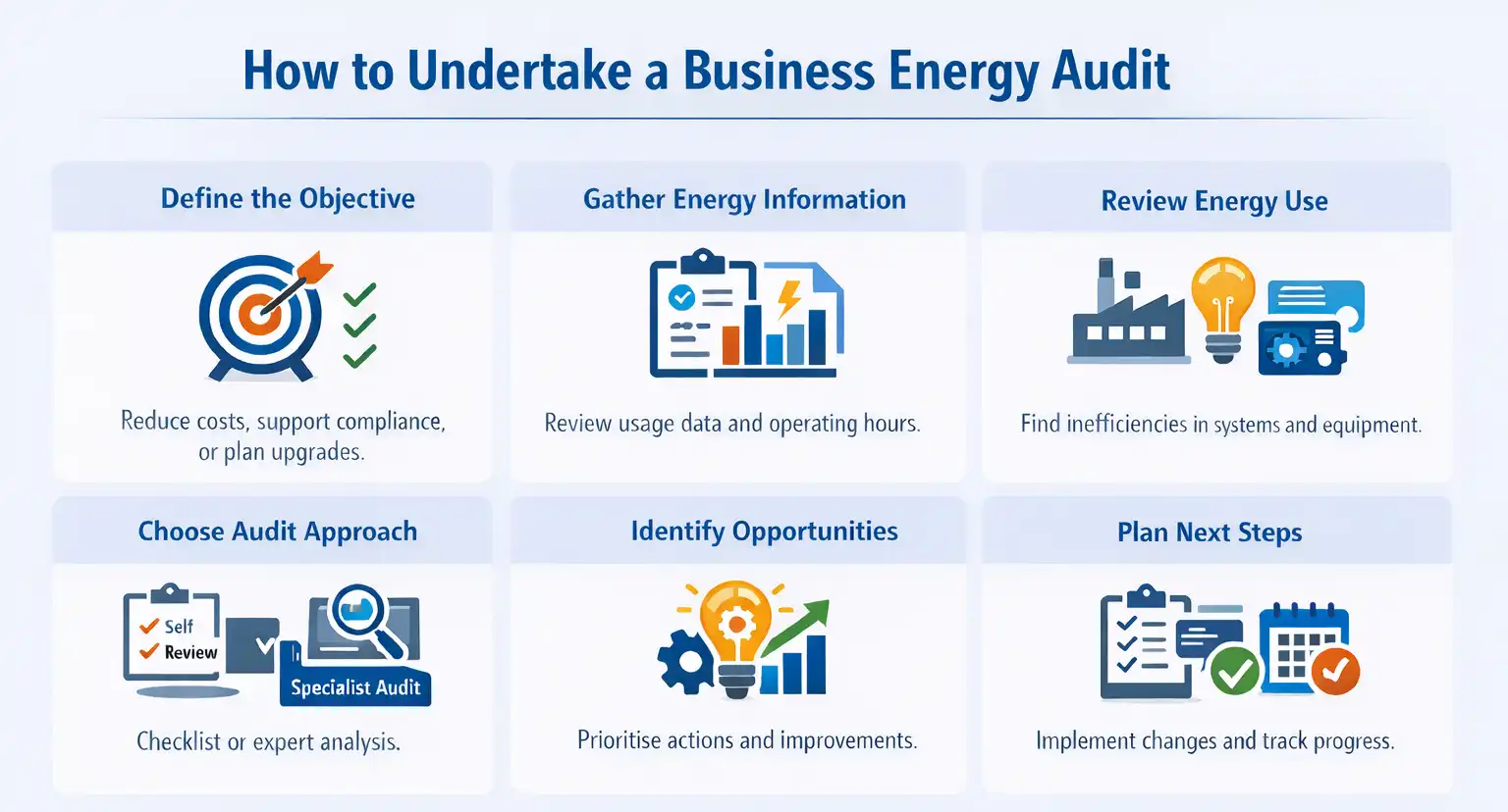 How to undertake a business energy audit