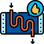 Reduce boiler flow temperature